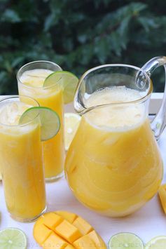 Mango lemonade or limeade