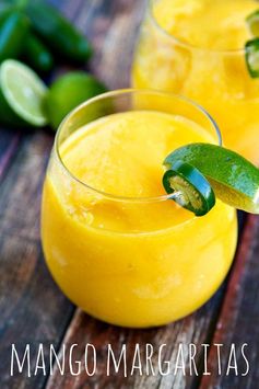 Mango Margaritas (by the pitcher