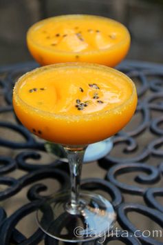 Mango passion fruit margarita