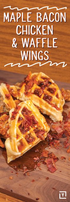 Maple, Bacon, Chicken & Waffle Wings