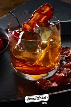 Maple Bacon Old Fashioned Cocktail