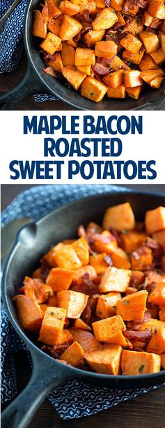 Maple Bacon Sweet Potatoes