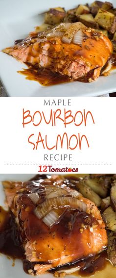 Maple Bourbon Salmon