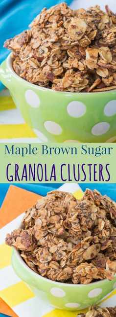 Maple Brown Sugar Granola Clusters