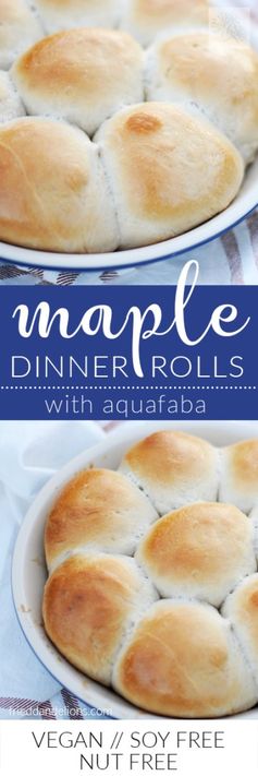 Maple Dinner Rolls