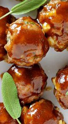 Maple-Glazed Breakfast Meatballs