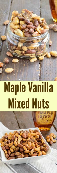Maple Vanilla Mixed Nuts