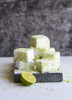 Marshmallows with Salted Lime Sugar