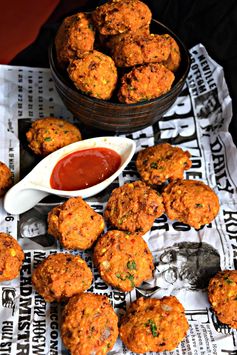 Masala Dal Vada/Lentil Fritters