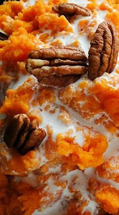 Mashed Sweet Potato Casserole