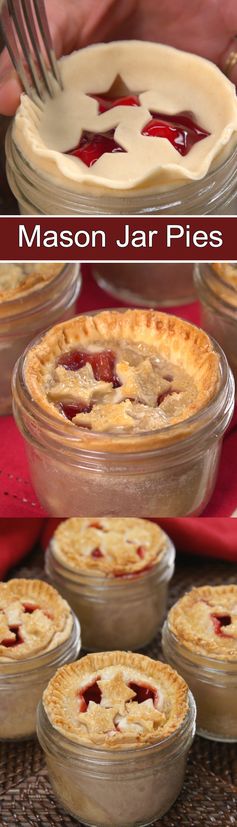 Mason jar pies