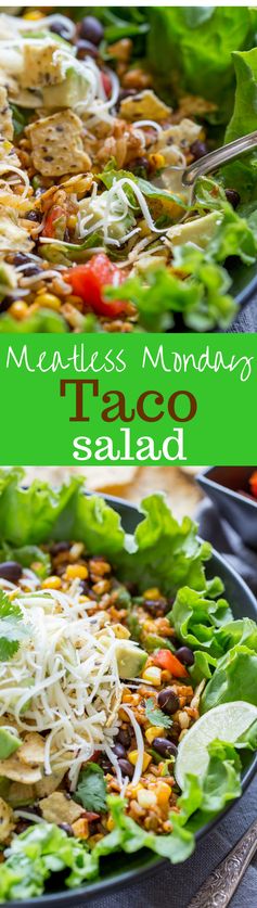 Meatless Monday Taco Salad