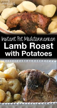 Mediterranean Leg Of Lamb Roast (Instant Pot