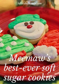 Meemaw’s Best-Ever Soft Sugar Cookies