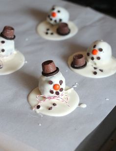 Melting Snowman OREO Cookie Ball