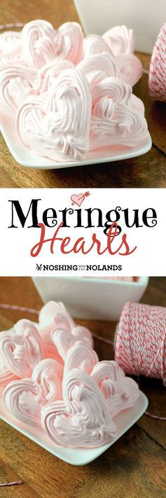 Meringue Hearts #CreativeCookieExchange