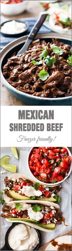 Mexican Shredded Beef (and Tacos