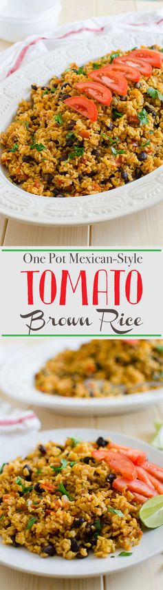 Mexican-Style Tomato Brown Rice