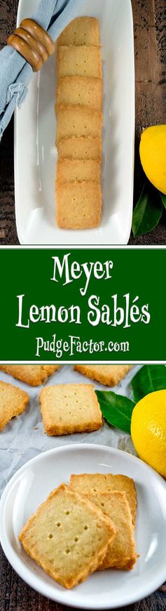 Meyer Lemon Sablés