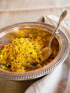 Middle Eastern Roasted Vegetable Rice