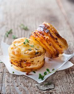 Mini Cheesy Potato Gratins