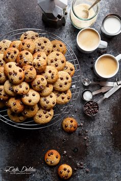 Mini Chocolate Chip Greek Yogurt Cookie Bites