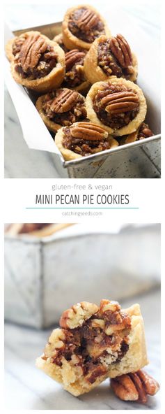 Mini Pecan Pie Cookies