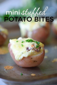 Mini Stuffed Potato Bites