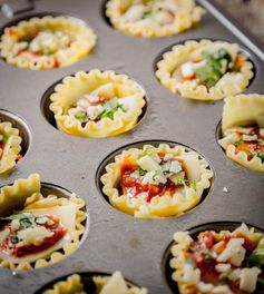 Mini Veggie Lasagna Cups