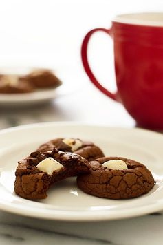 Miniature Hot Chocolate Cookies