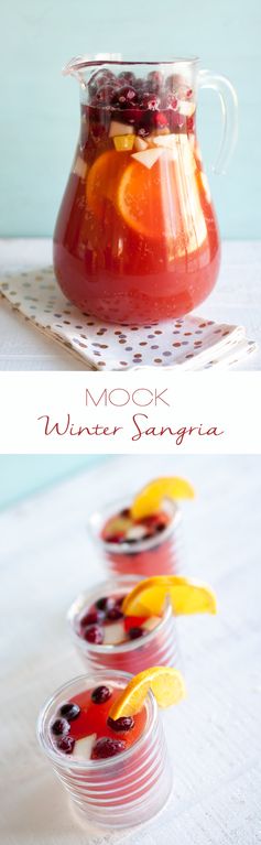 Mock Winter Sangria