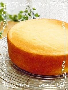 Moist and Fluffy Sponge Cake (Genoise Sponge Cake