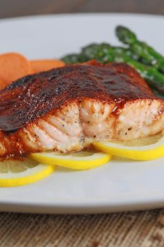 Molasses Glazed Salmon