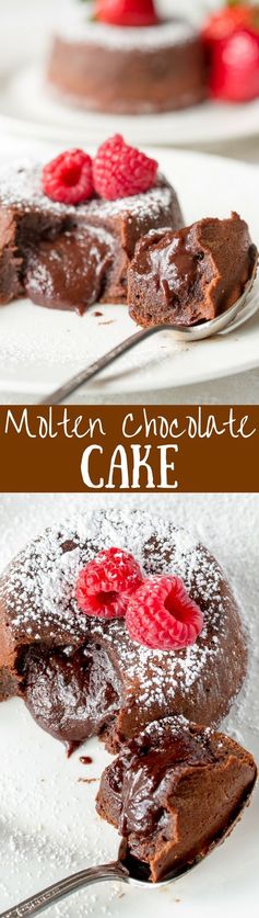 Molten Chocolate Cake