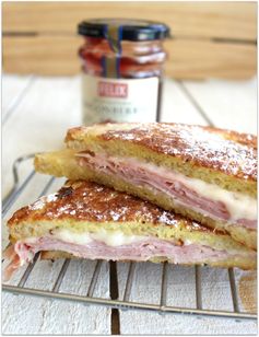 Monte Cristo Sandwich with Lingonberry Dipping Sauce