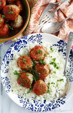 Moroccan Turkey Meatballs