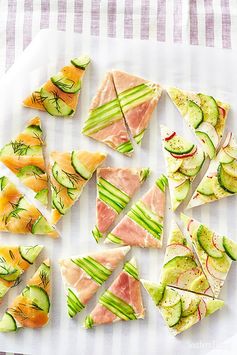 Mosaic Tea Sandwiches