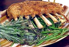 Mustard Crusted Rack of Lamb