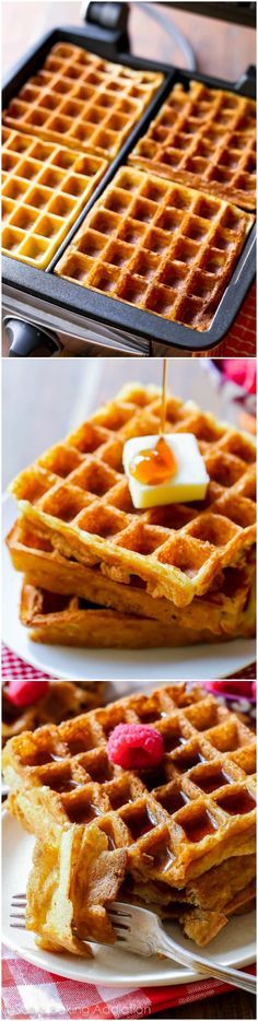 My Favorite Buttermilk Waffles