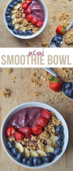 My Go-To Acai Smoothie Bowl