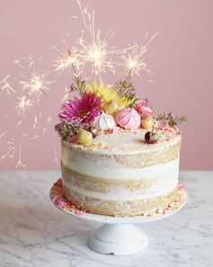 Naked Birthday Cake