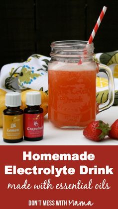 Natural Homemade Sports Drinks