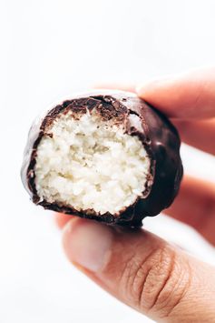 Naturally Sweet Dark Chocolate Coconut Bites