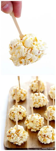 Naturally-Sweetened Honey Popcorn Balls