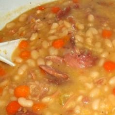 Navy Bean N Ham Soup