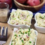 New England Potato Salad with Horseradish Cheddar