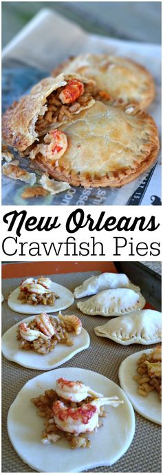 New Orleans Jazz Fest Crawfish Pies