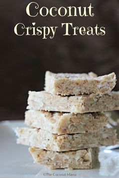 No-Bake Coconut Crispy Treats