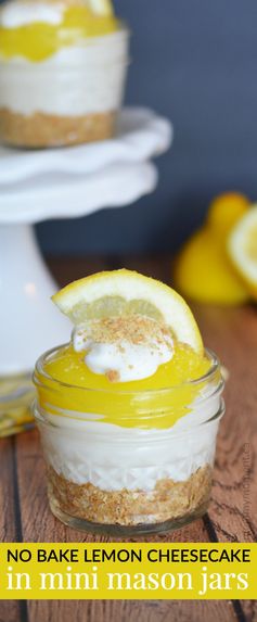 No bake lemon cheesecake