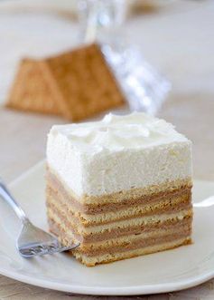 No Bake Pudding Graham Cracker Cake